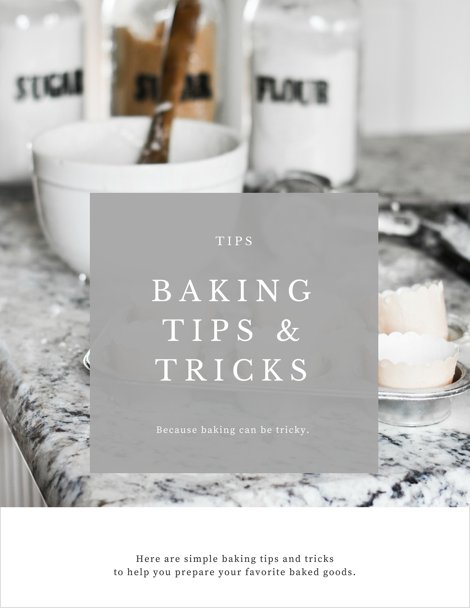  Baking Tips & Tricks