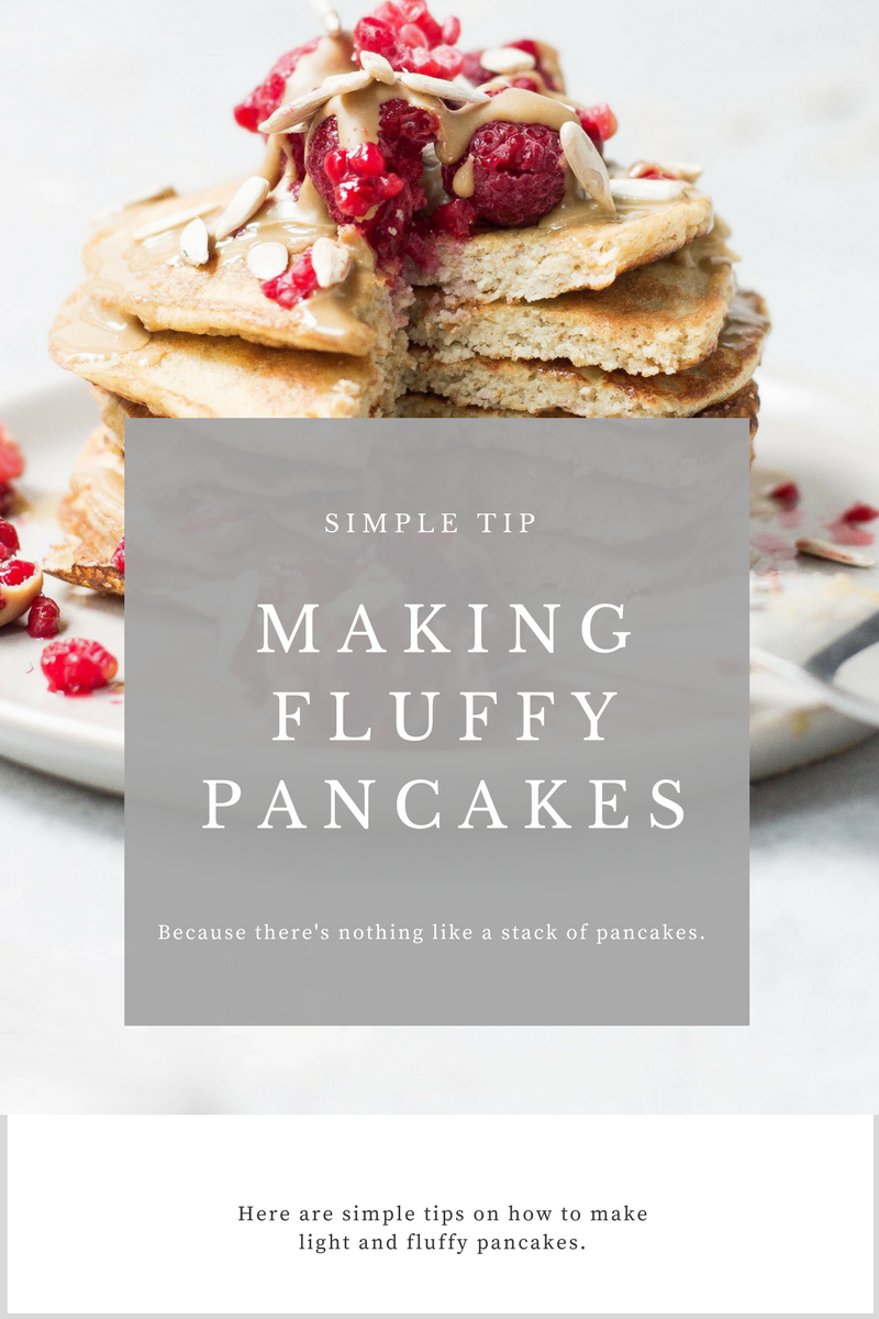 Tips for Making Light & Fluffy Pancakes