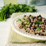Rice with Black Beans, Cilantro, and Lime