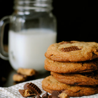 Chocolate Chip and Peanut Butter Cup Cookies