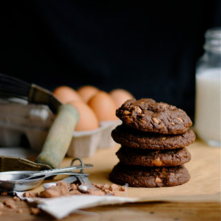 Chocolate and Peanut Butter Cookies