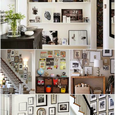 Home Decor: Photo Gallery Wall Inspiration Board