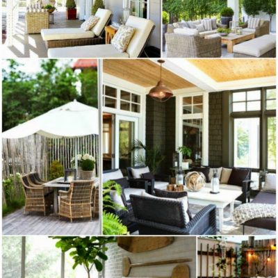 Home Exterior: Porch Decor Inspiration Board
