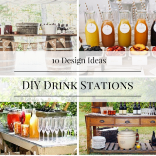 10 DIY Drink Station Ideas