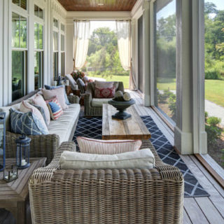 Outdoor Decor for a Terrace or Porch