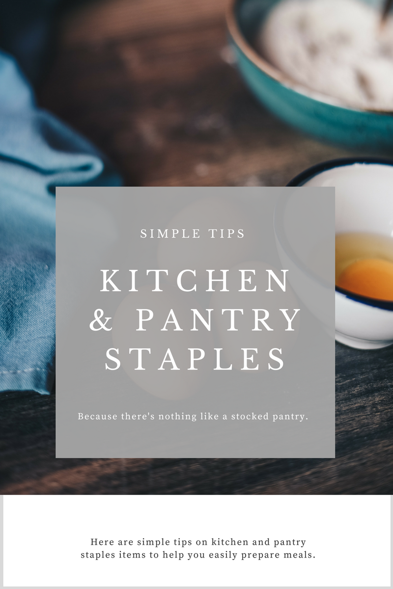 10 Kitchen Staples