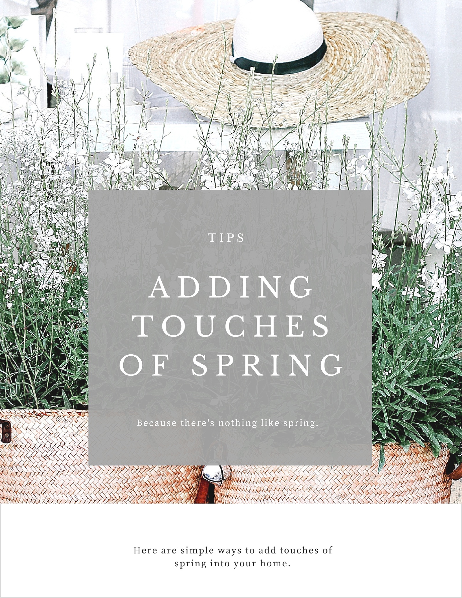 15 Simple Ways to Add Spring to a Home