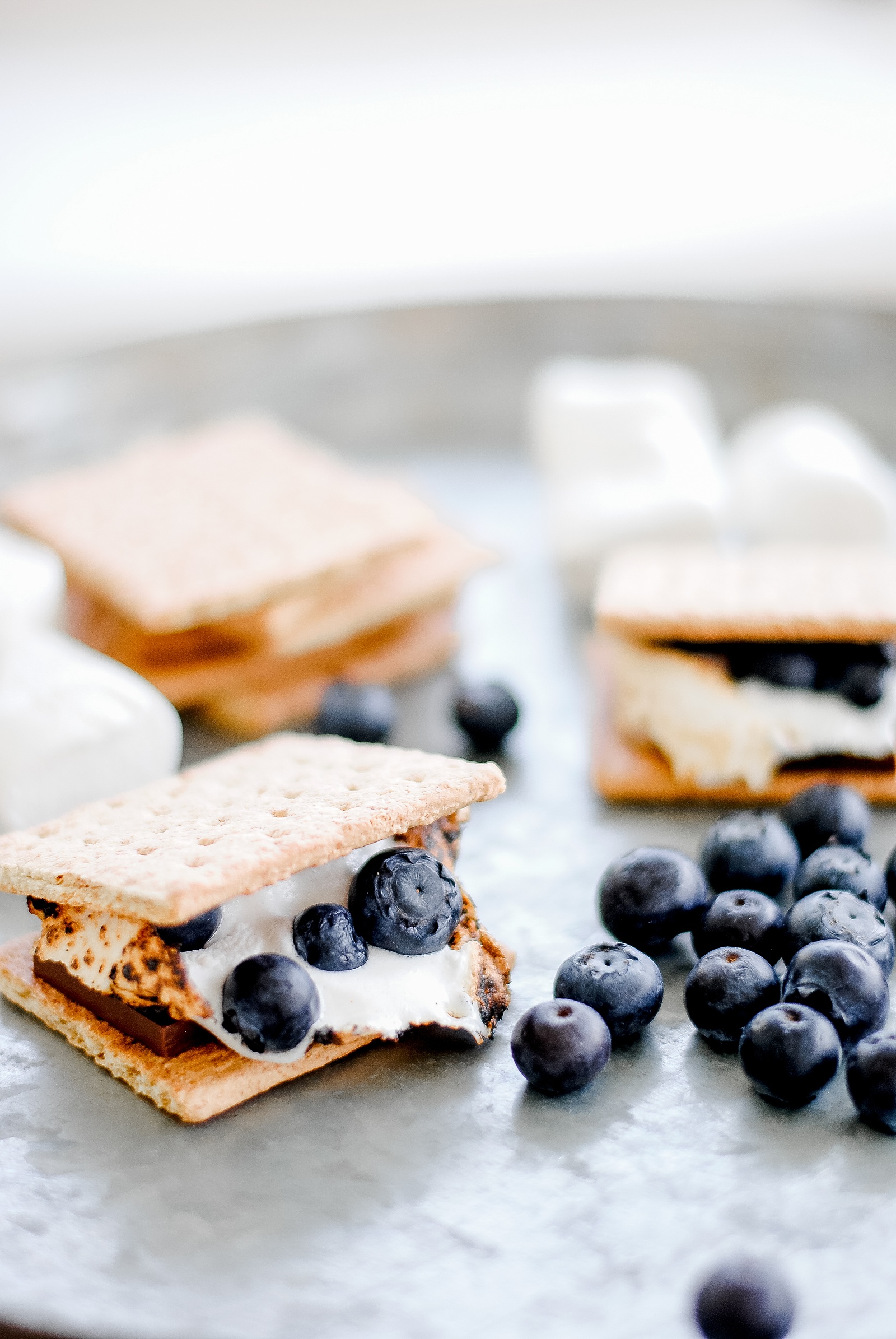Simple Blueberry S'mores Recipe