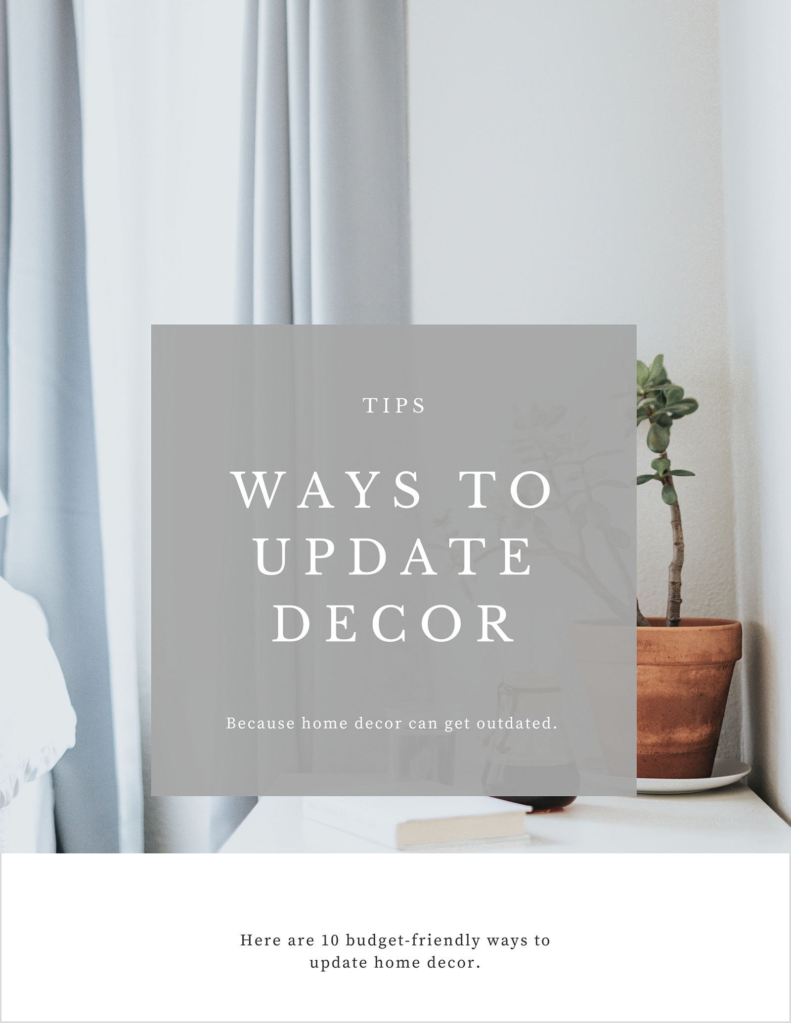 10 Budget-Friendly Ways to Update Your Home Decor