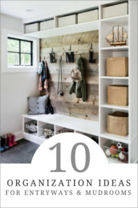 10 Simple Tips for Mudroom Organization