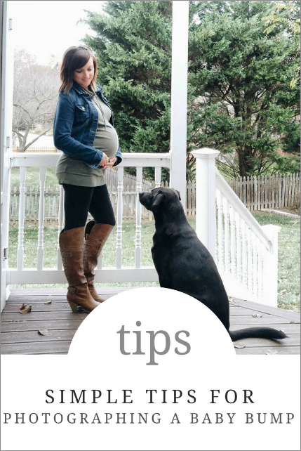 Simple Tips for Taking Pregnancy Bump Photos