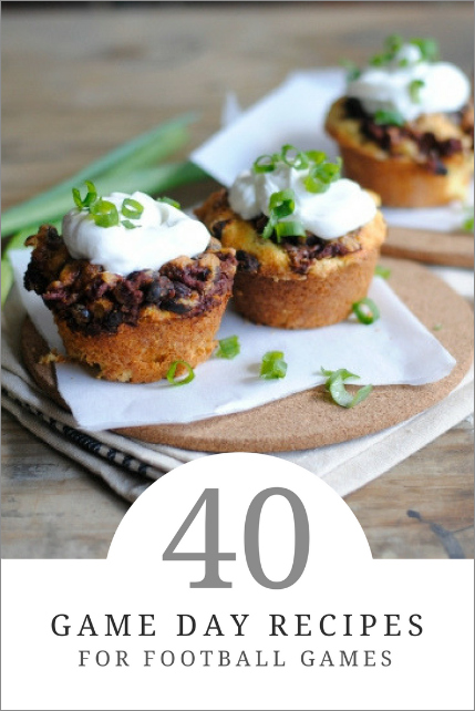 40 Game Day Recipes for Football Games